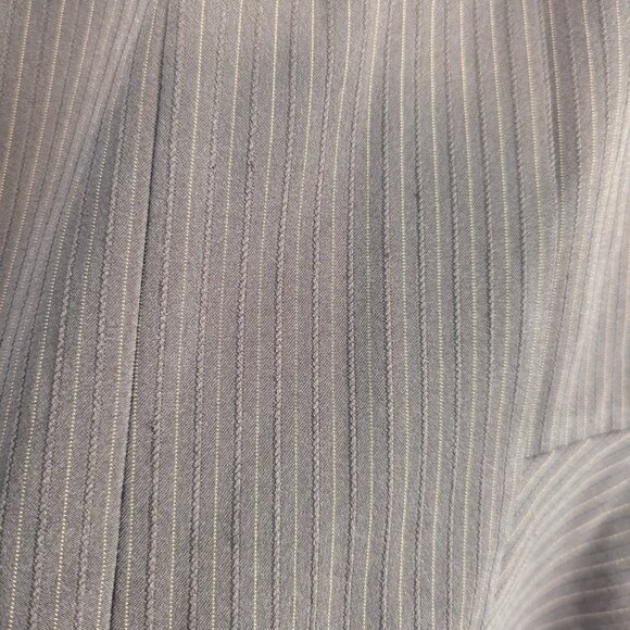 Snap skirt brown striped size 11 - Picture 8 of 8